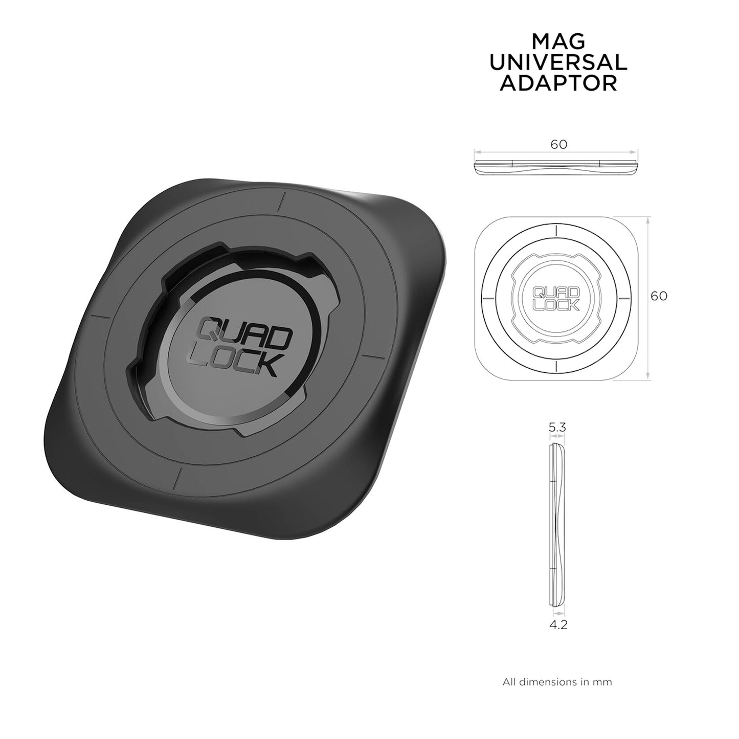 Quad Lock Mag Universal Adapter