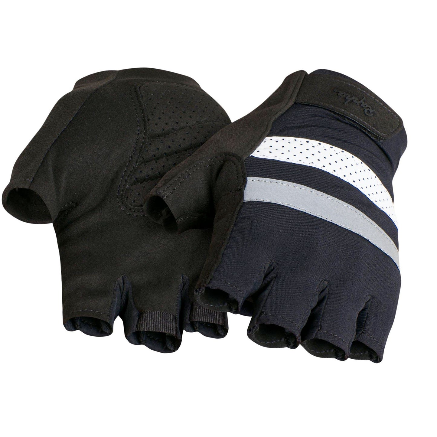 Rapha Unisex Brevet Mitts, Black buy now at Woolys Wheels Sydney