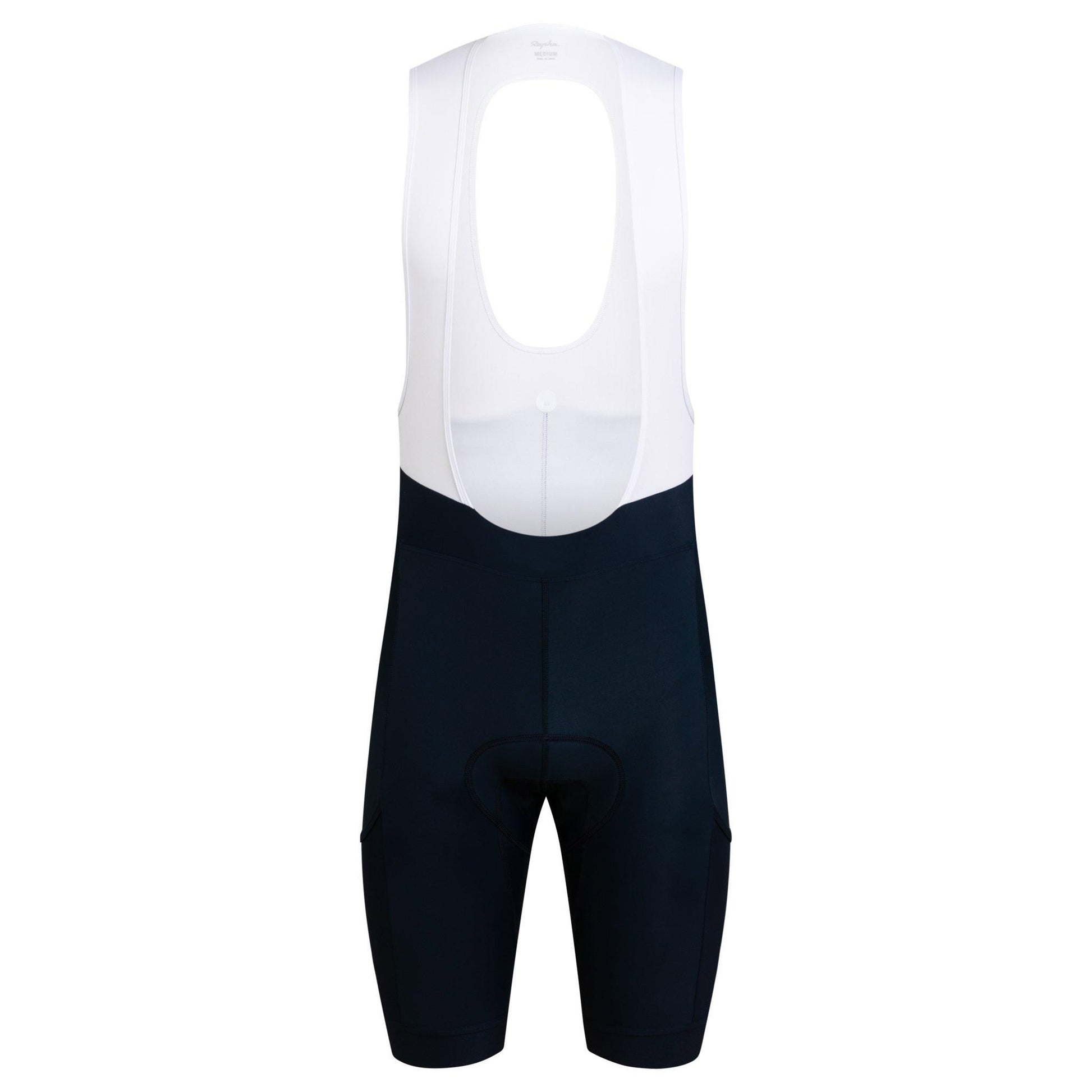 Rapha Men's Core Cargo Bib Shorts, Dark Navy/White – woolyswheels