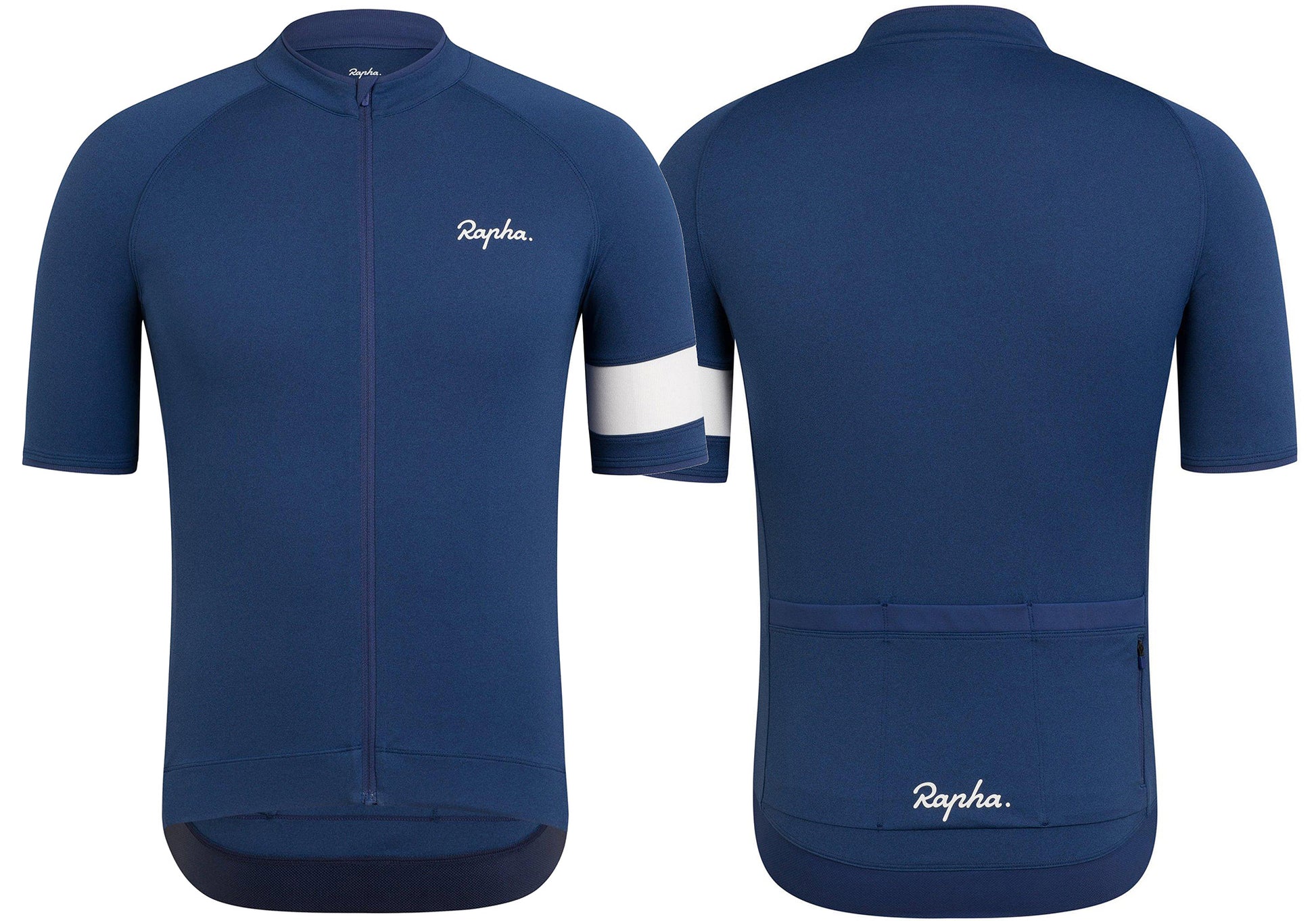 Rapha Men's Core Jersey, Navy Marle –1