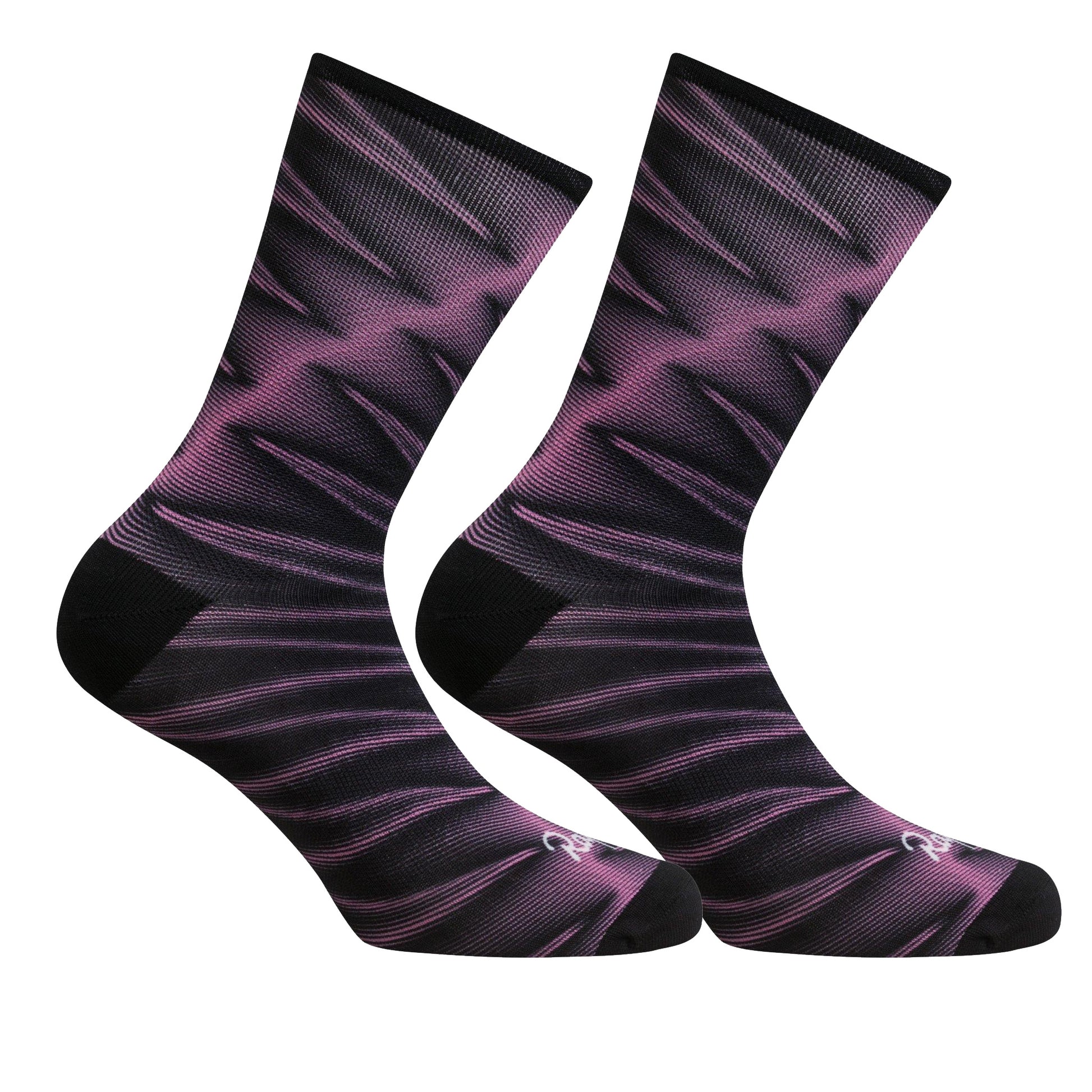 Rapha Unisex Graphic Socks, Pink/Black