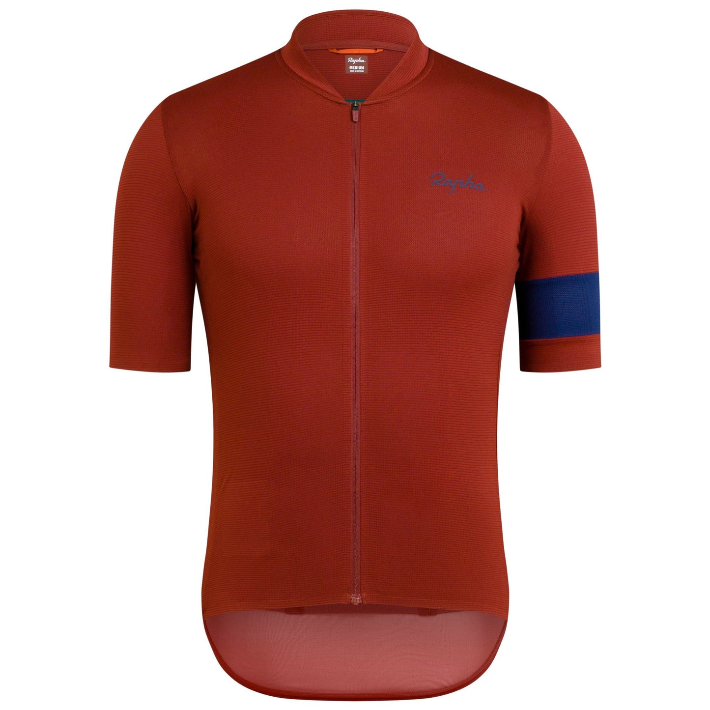 Rapha Mens Classic Flyweight Jersey, Brick buy online at Woolys Wheels with free delivery