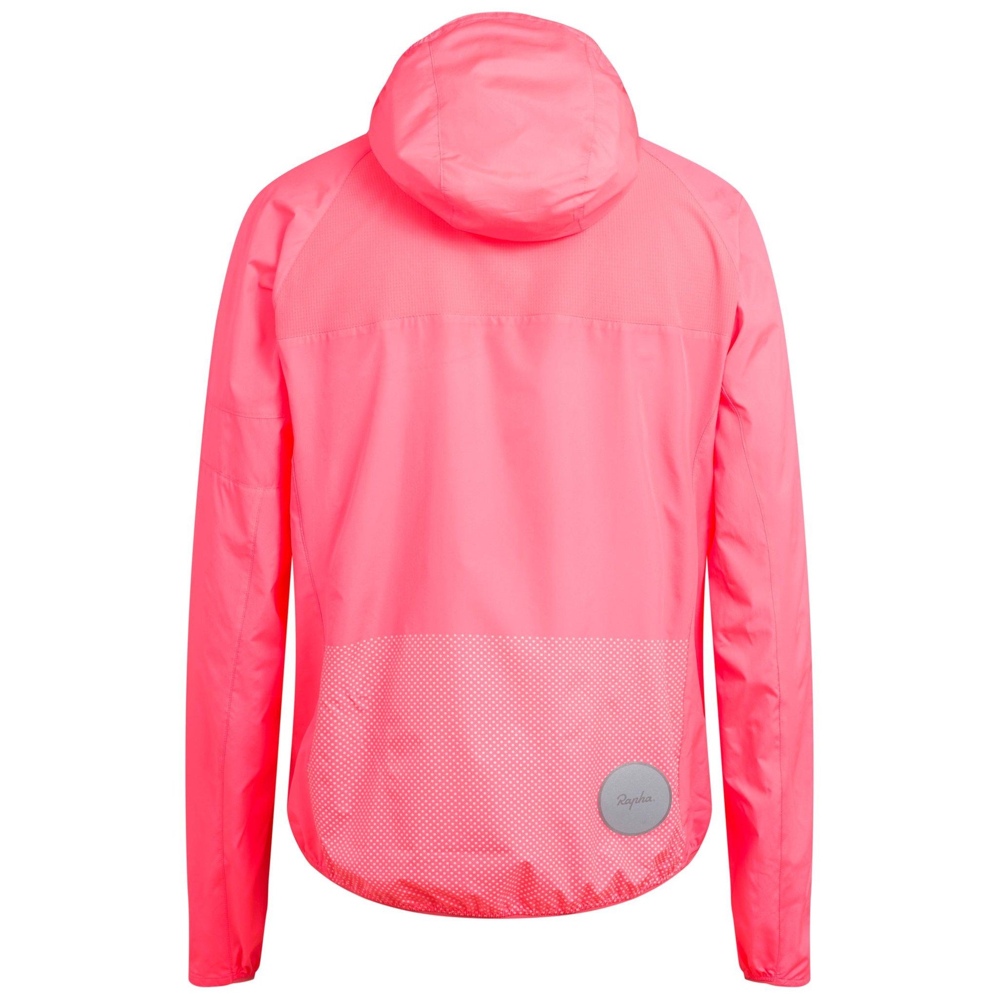 Rapha Mens Commuter Lightweight Jacket, Hi-Vis Pink