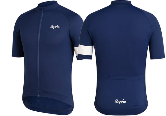 Rapha Mens Core Lightweight Jersey, Navy, buy online Woolys Wheels Sydney with Free Delivery