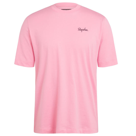 Rapha Men's Logo T-Shirt, Pink/Black