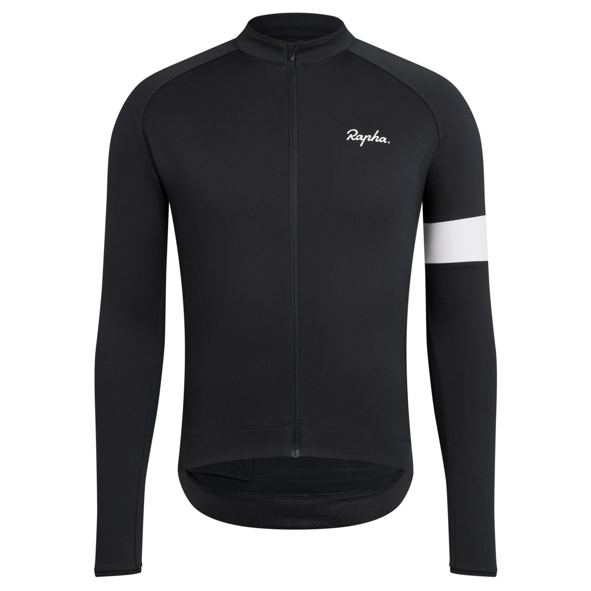 Rapha Men's Long Sleeve Core Jersey - Black buy online at Woolys Wheels bicycle shop Sydney with free delivery