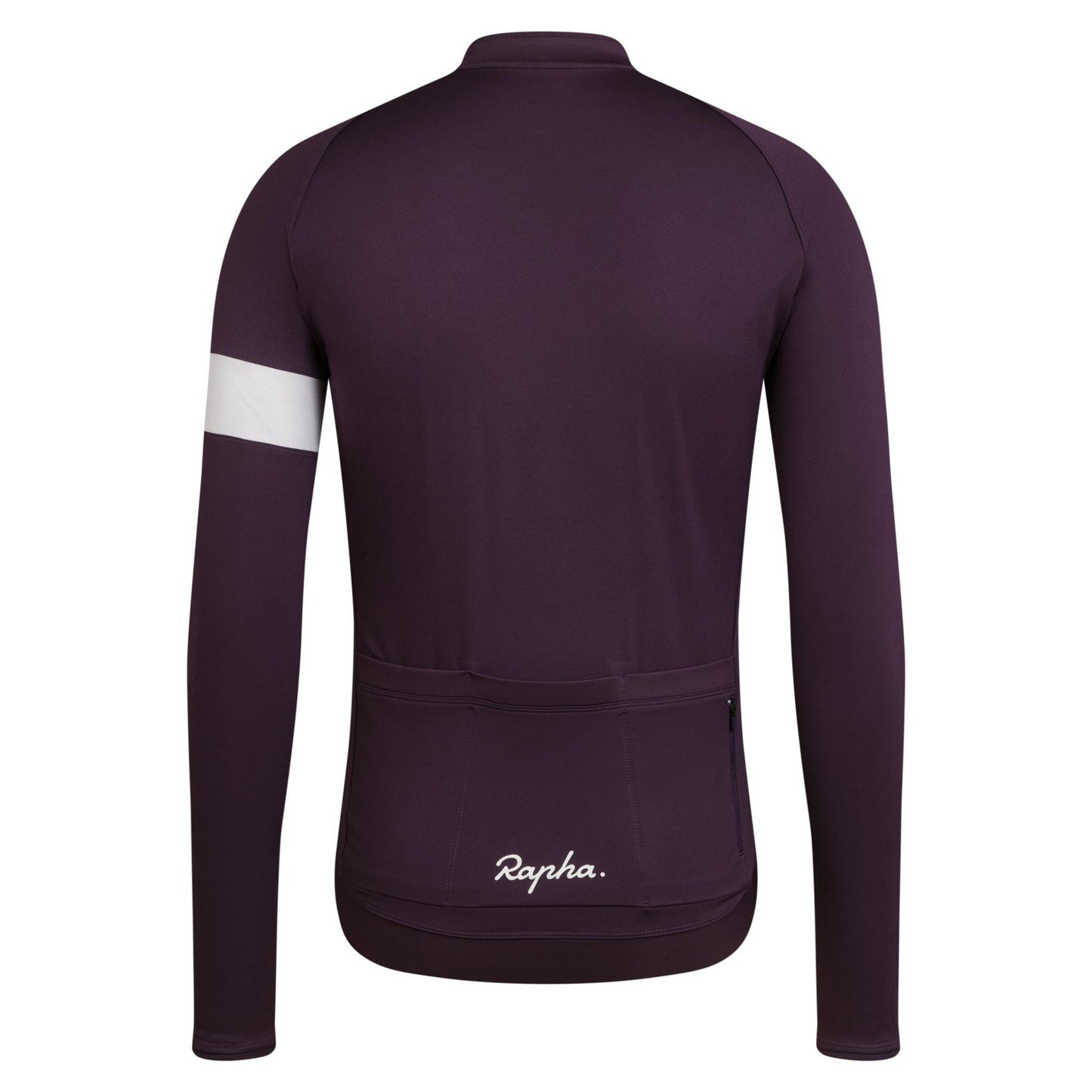Rapha Men's Long Sleeve Core Jersey - Purple/White