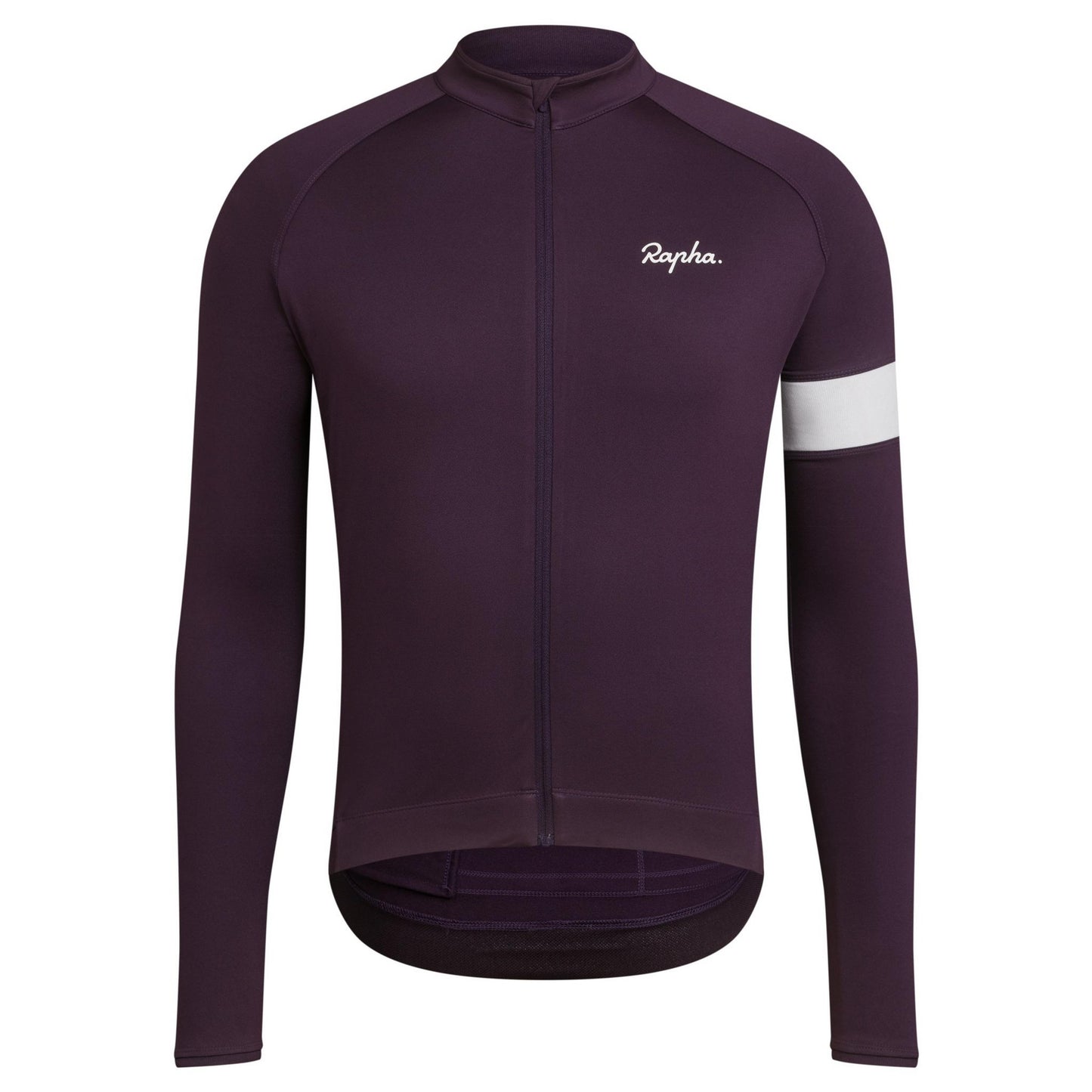 Rapha Men's Long Sleeve Core Jersey - Purple/White buy at Woolys Wheels bicycle store Sydney with free delivery