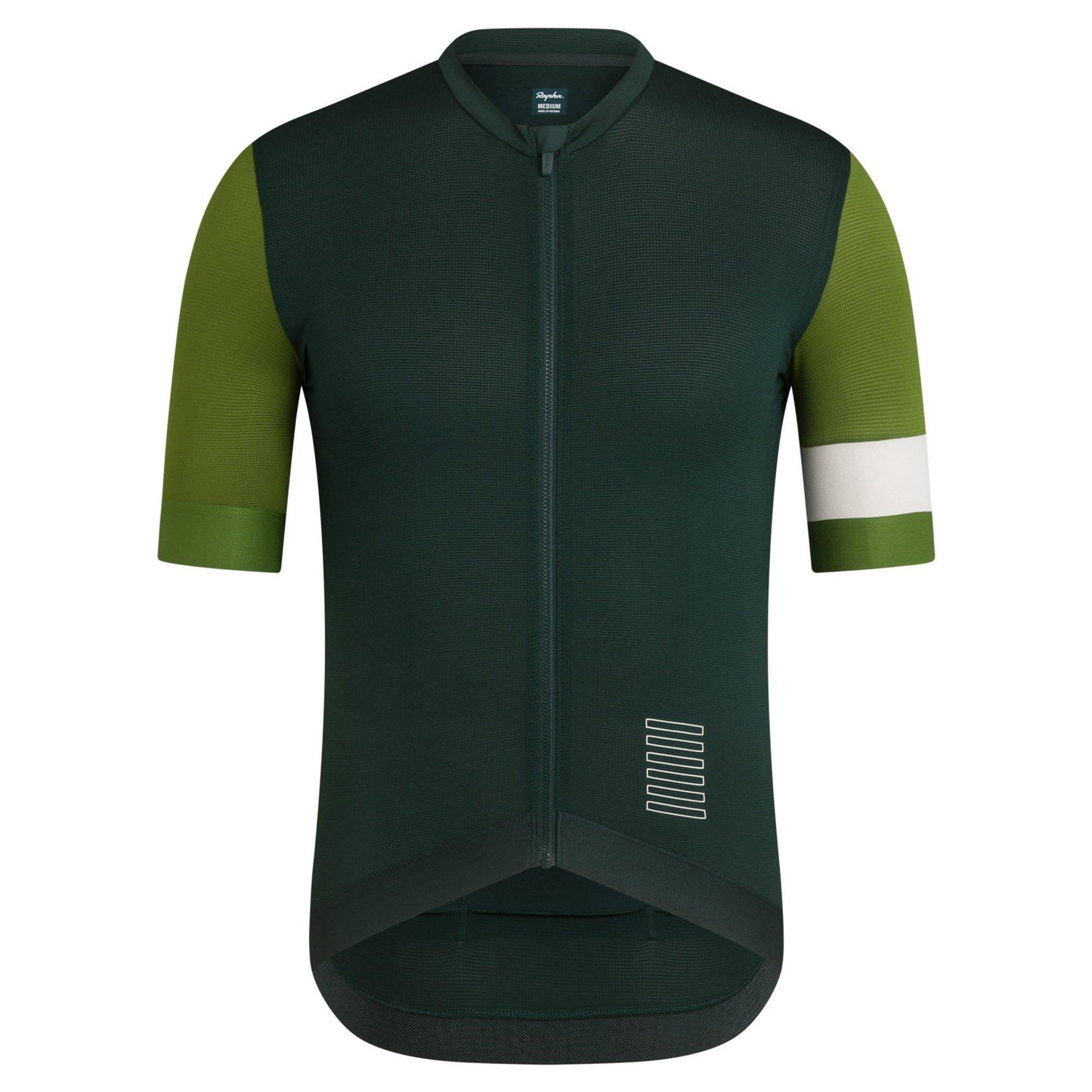 Rapha Mens Pro Team Training Jersey - Dark Green/Green buy online at Woolys Wheels Bicycle Store Sydney with free delivery Australia wide!