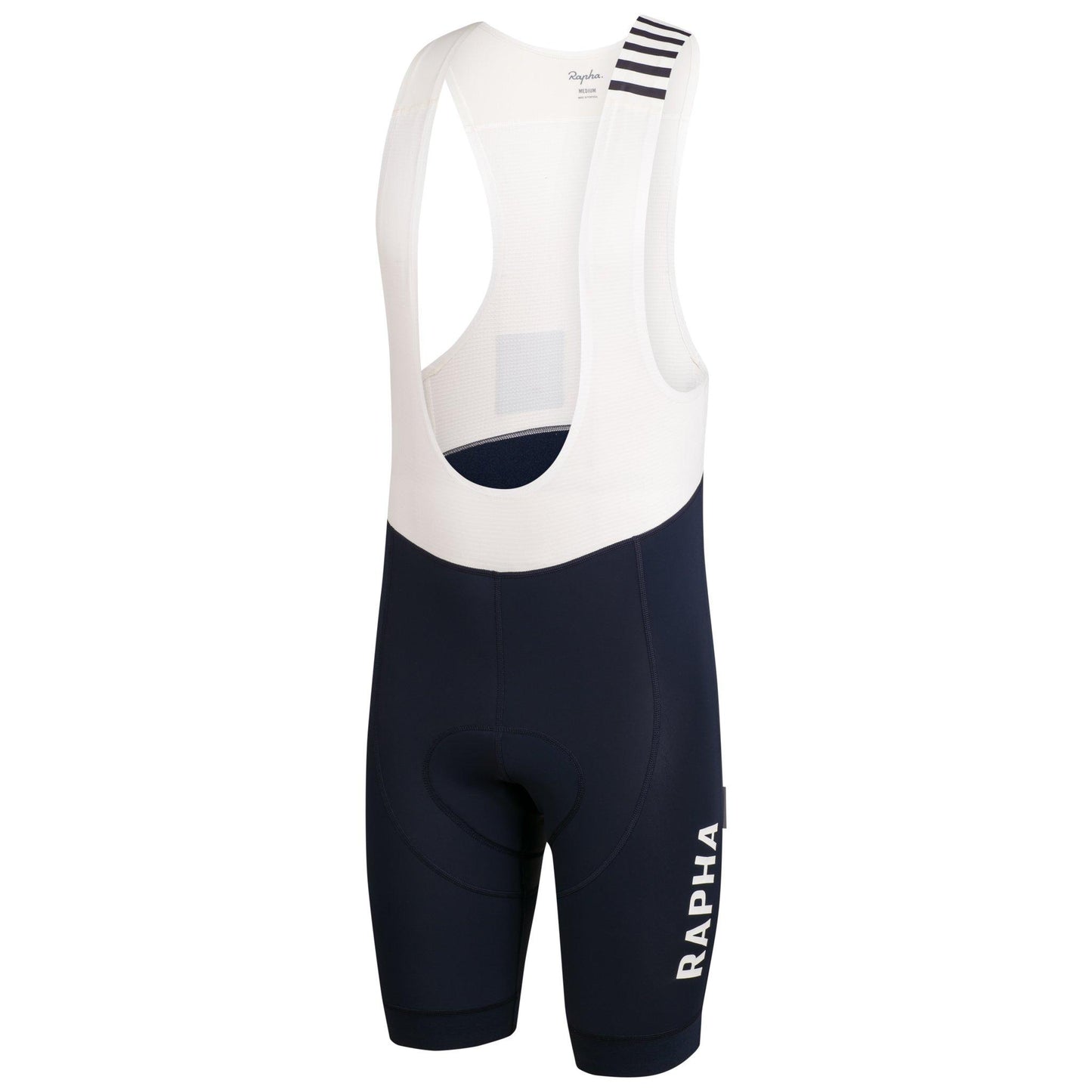 Rapha Mens Pro Team Training Bib Shorts Dark Navy/White