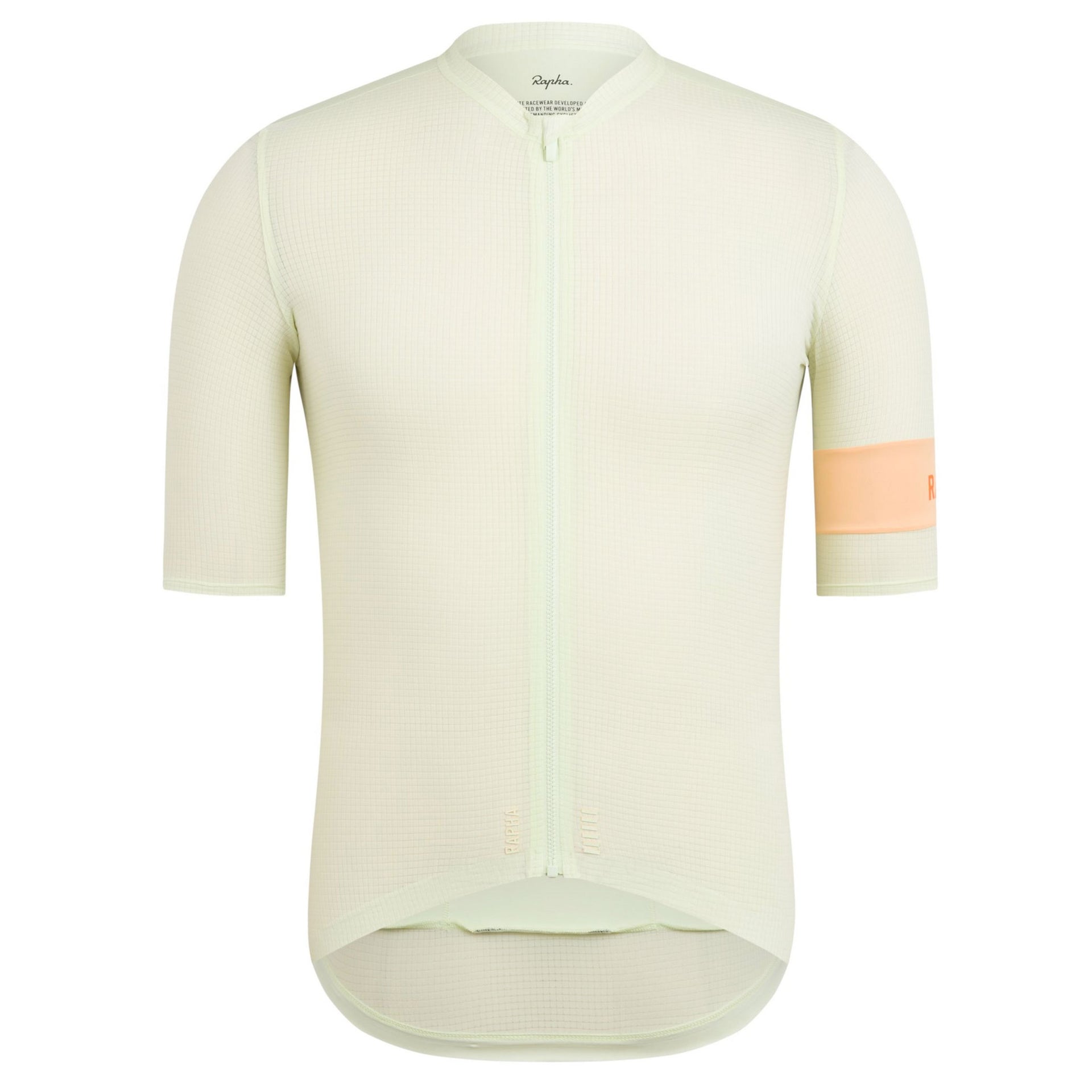 Rapha Men's Pro Team Flyweight Jersey Light Green/Peach