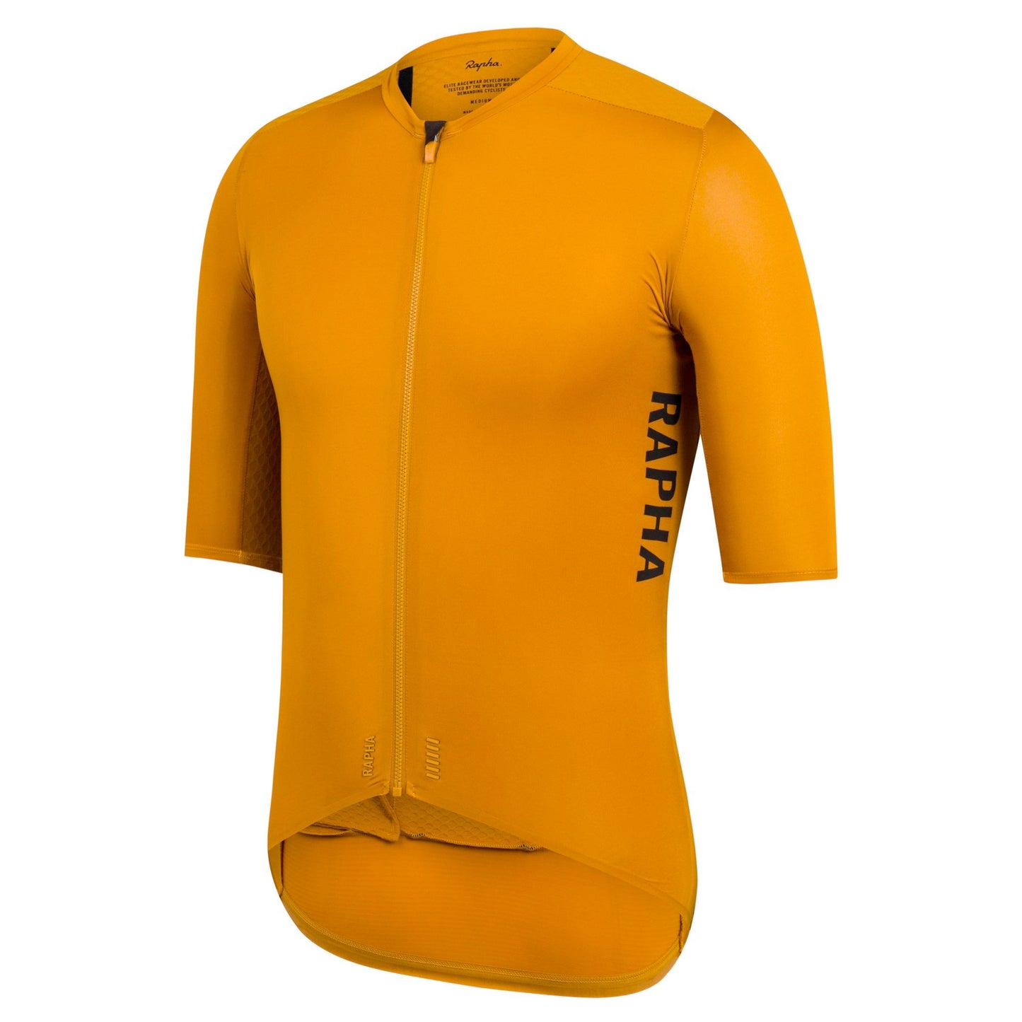 Rapha Mens Pro Team Aero Jersey, Mustard, buy online at Woolys Wheels with free delivery!