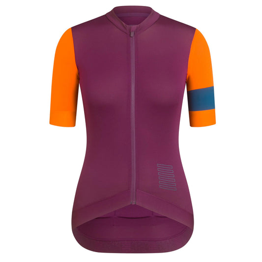 Rapha Women's Pro Team Training Jersey, Dark Purple/Teal