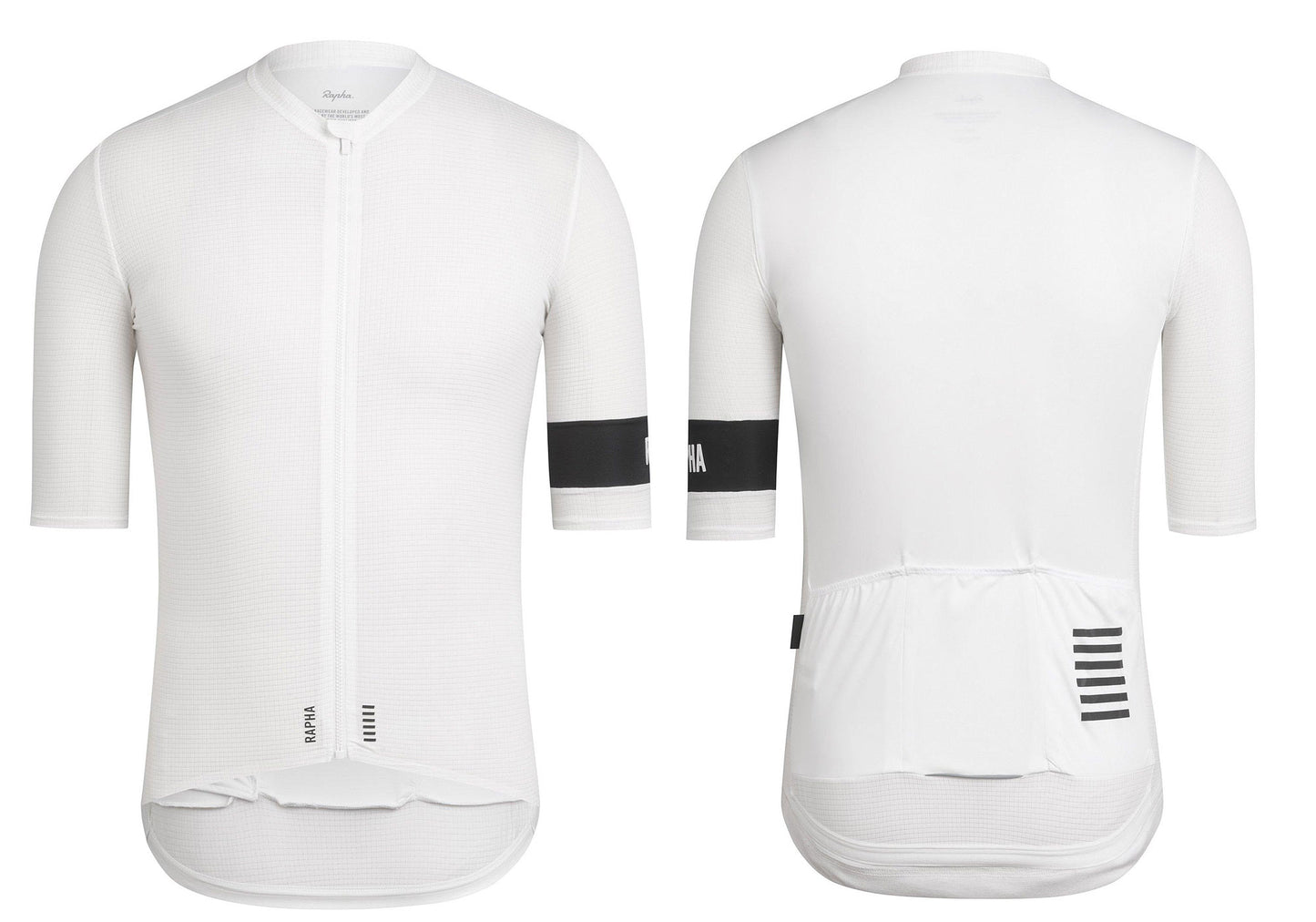 Rapha Pro Team Flyweight Jersey, Mens, White Woolys Wheels Sydney