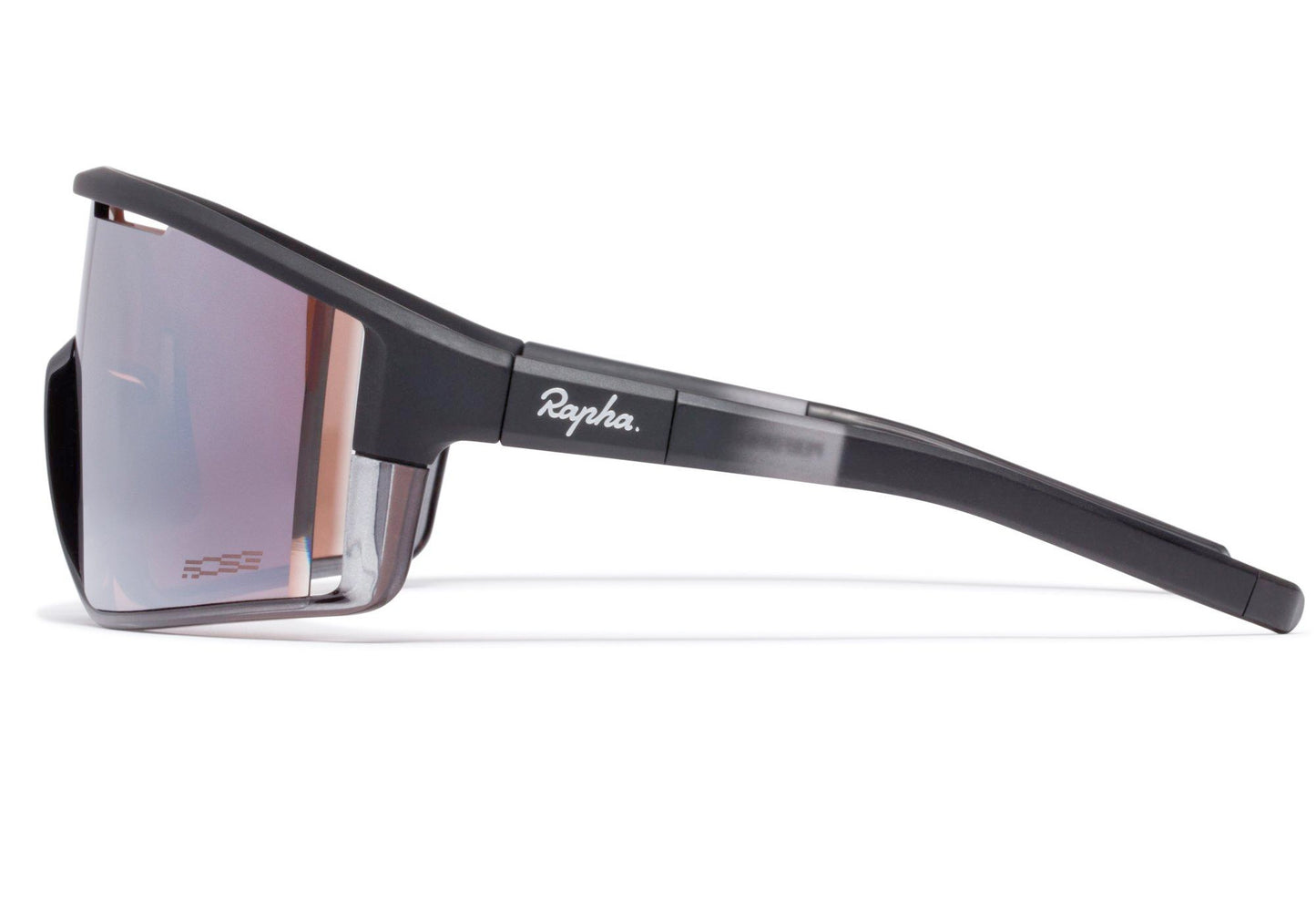 Rapha Pro Team Full Frame Sunglasses Black, Black Mirror Lens