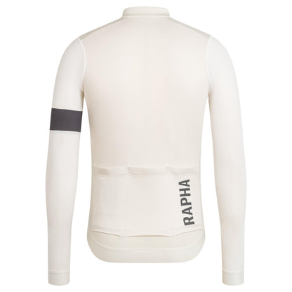Rapha Men's Pro Team Long Sleeve Training Jersey - Off White