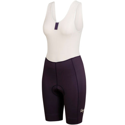 Rapha Women's Classic Bib Shorts - Purple/Off-White