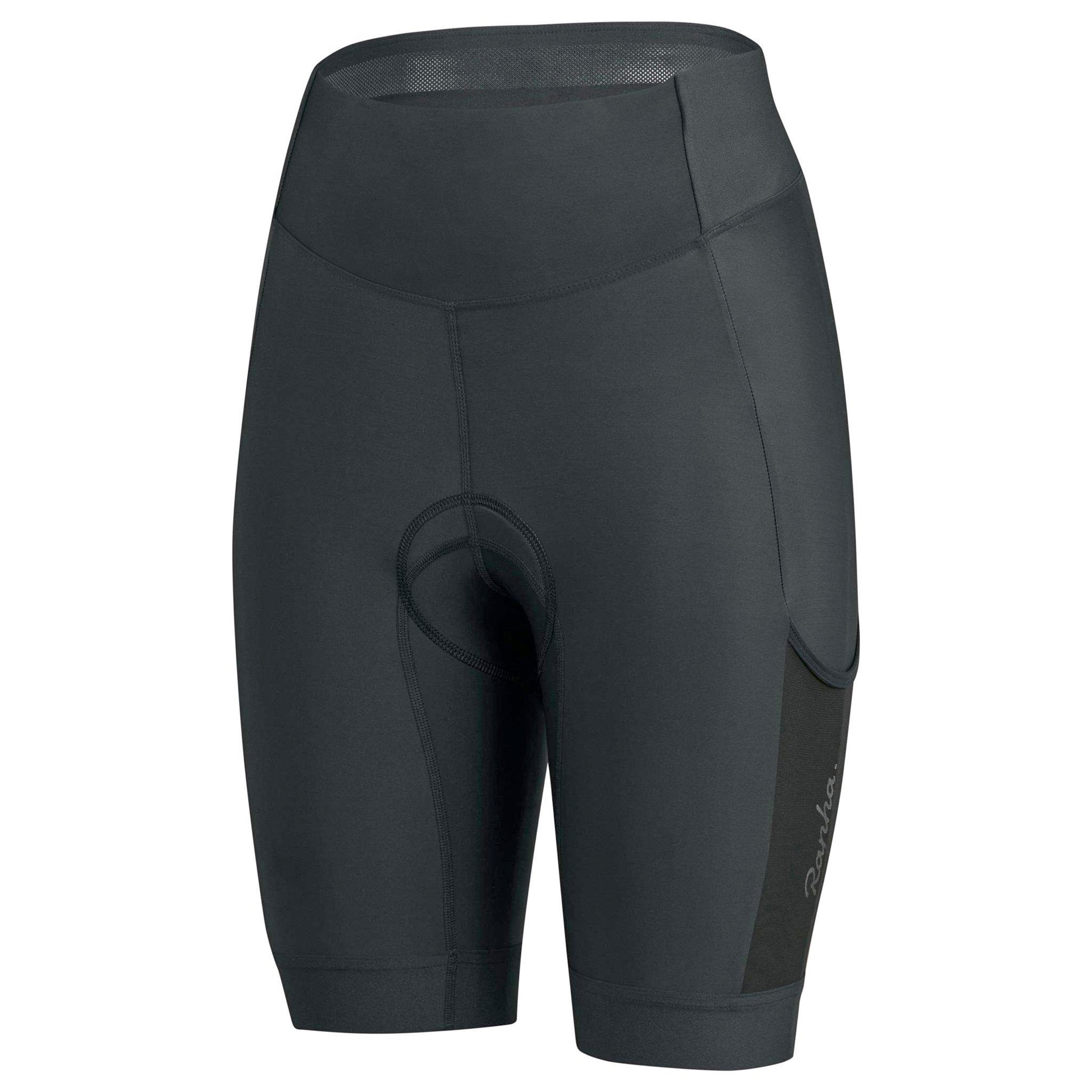 Rapha Women's Core Cargo Shorts - Black buy at Woolys Wheels bike shop Sydney