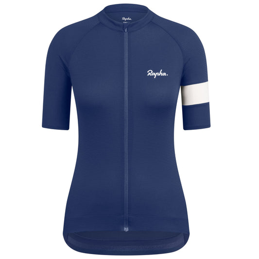Rapha Women's Core Lightweight Jersey - Navy bjy at Woolys Wheels Sydney with free delivery