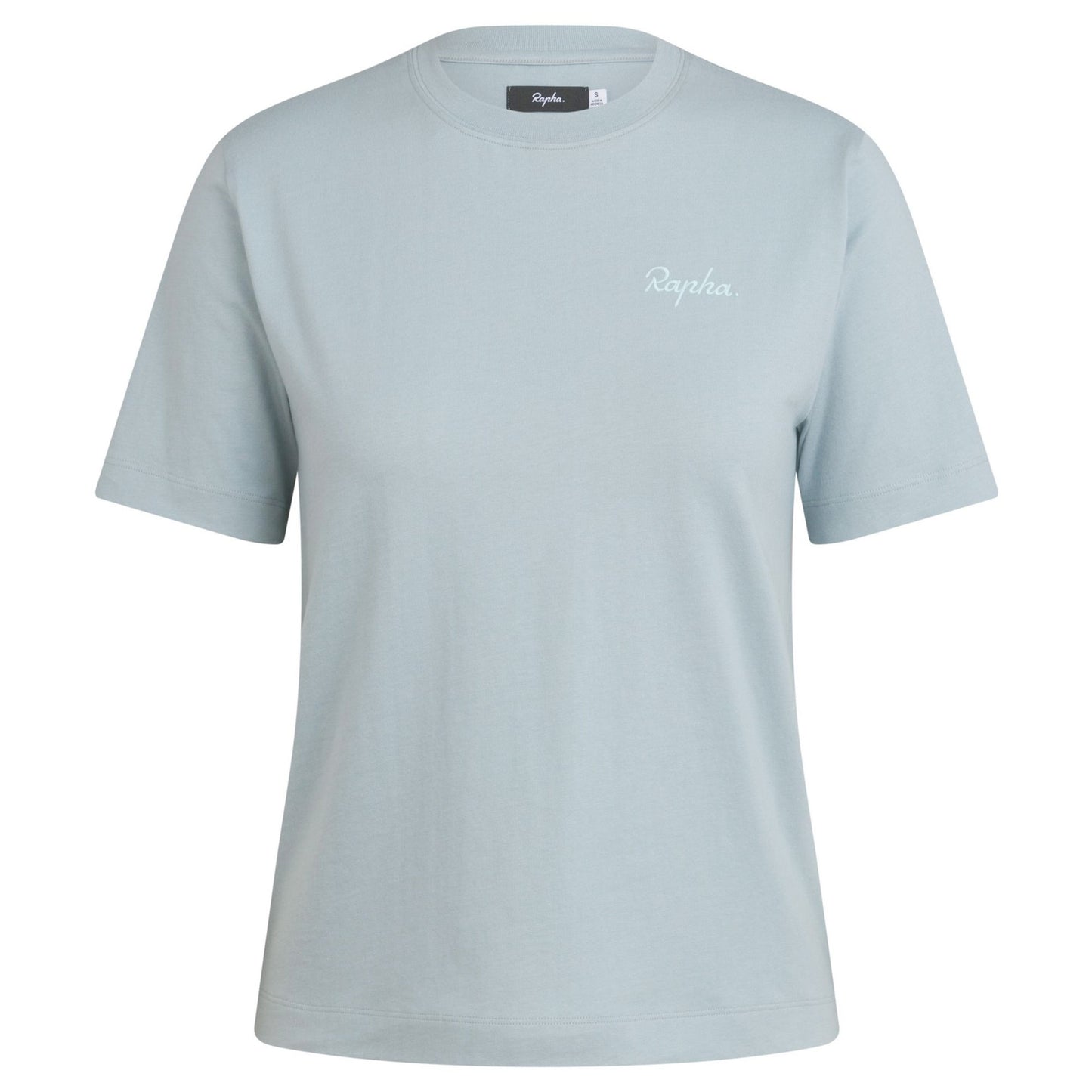 Rapha Women's Logo T-Shirt, Light Blue/Pale Blue