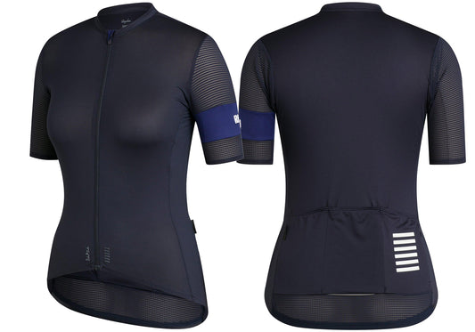 Rapha Womens Pro Team Flyweight Jersey, Navy, buy at Woolys Wheels Sydney