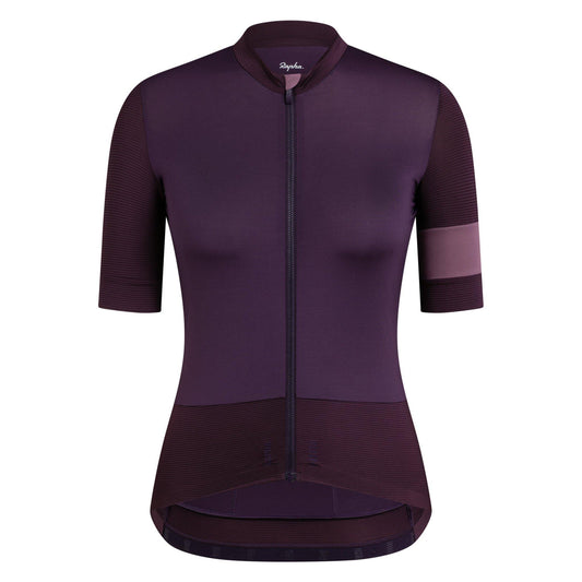 Rapha Women's Pro Team Jersey - Purple/Violet buy online at Woolys Wheels bicycle shop sydney