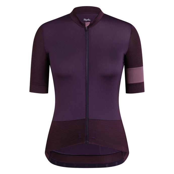 Rapha Pro Team Training Jersey - Men's Carbon Grey/Black/Pink, L