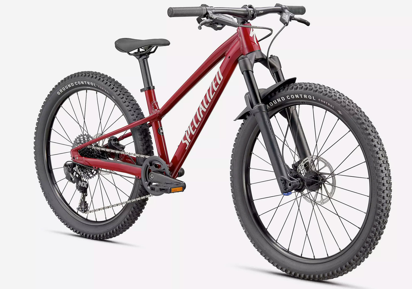 2022 Specialized Riprock Expert 24", Gloss Raspberry/White - Rider Height: 114-142cm, Woolys Wheels Sydney