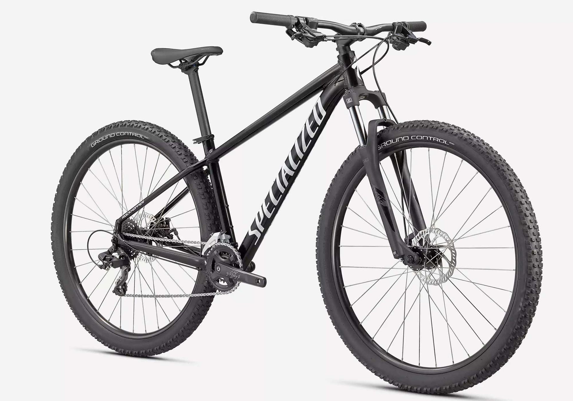 2022 Specialized Rockhopper 26 Unisex Mountain Bike - Gloss Tarmac Black Woolys Wheels Sydney