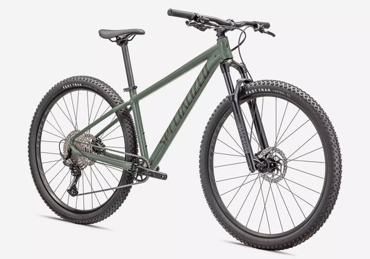 2022 Specialized Rockhopper Elite 27.5 Unisex Mountain Bike - Gloss Sage Green Sydney Woolys Wheels