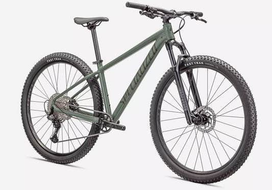 2022 Specialized Rockhopper Elite 29 Unisex Mountain Bike - Gloss Sage Green Woolys Wheels Sydney