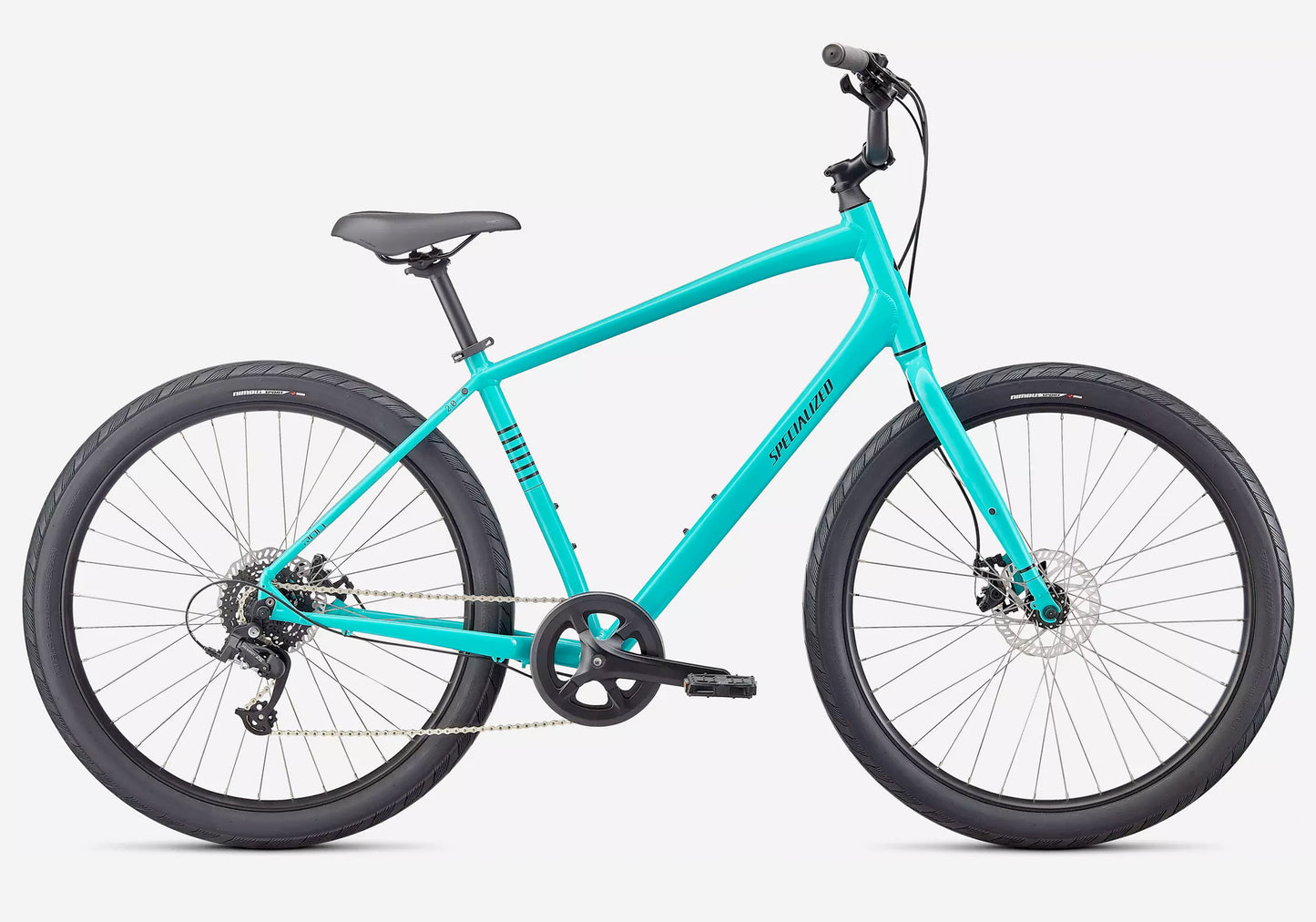 2022 Specialized Roll 2.0 Unisex Fitness/Urban Bike - Gloss Lagoon Blue, buy now Woolys Wheels Sydney