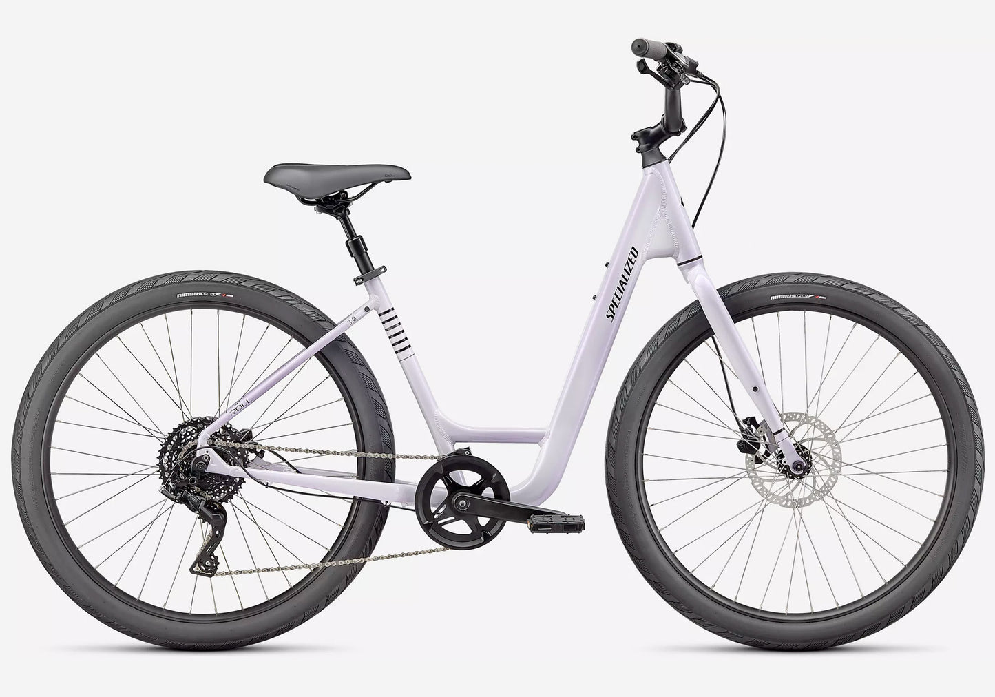2022 Specialized Roll 3.0 Low Step Unisex Fitness/Urban Bike - Gloss UV Lilac buy online Woolys Wheels Sydney