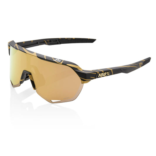 100% S2 - Peter Sagan Limited Edition Metallic Gold Flake with HiPER Gold Mirror Lens buy online at Woolys Wheels Sydney