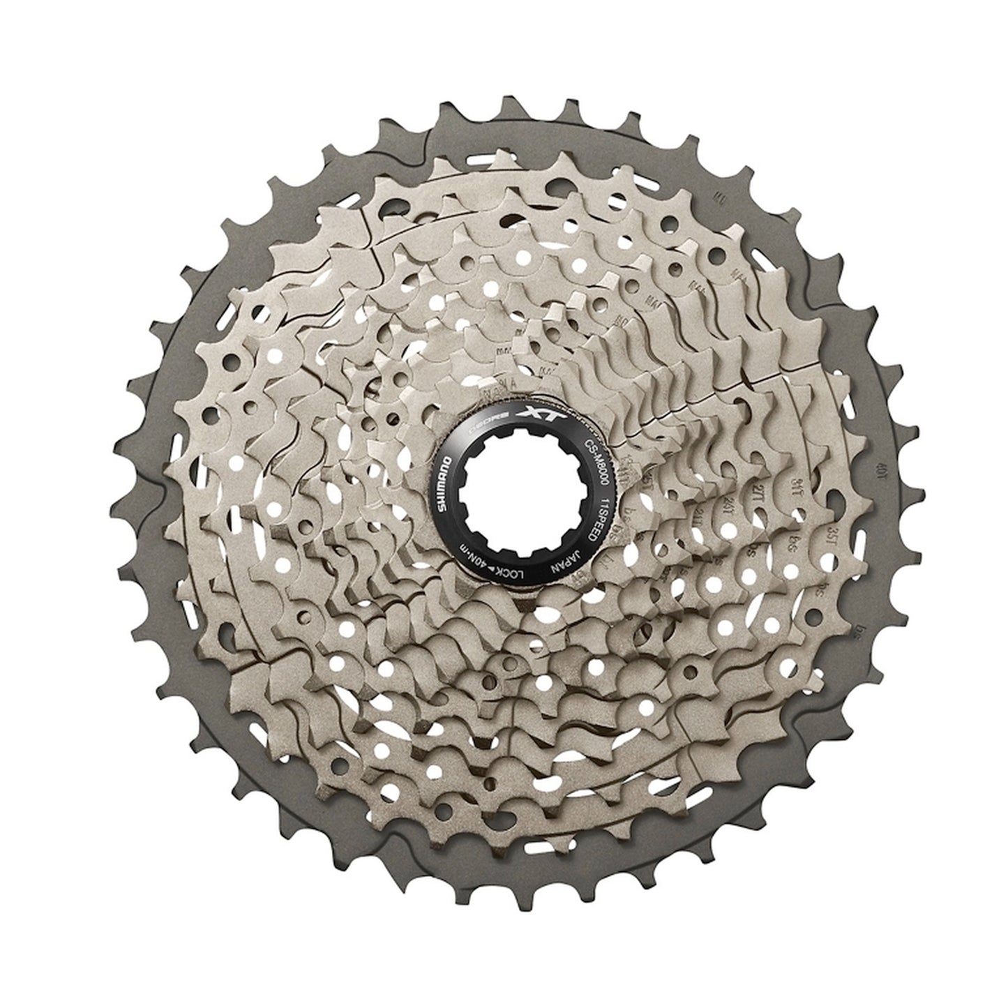 Shimano CS-M8000 Deore XT 11 Speed Cassette 11-42T buy online at Woolys Wheels with free delivery