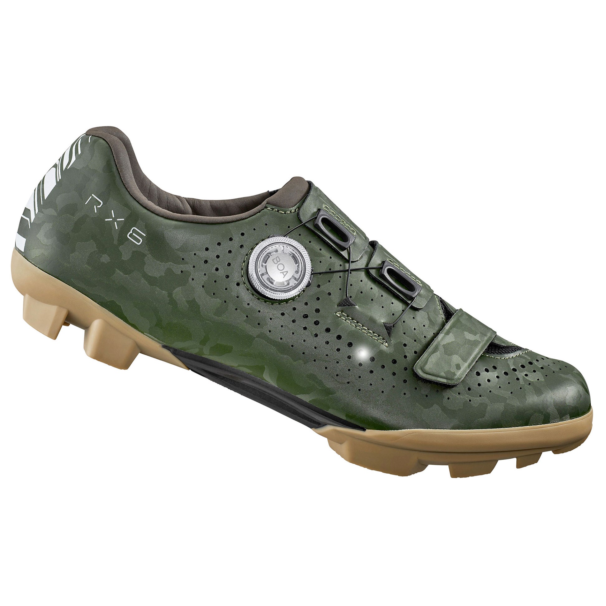 Shimano RX6 Unisex Mountain Bike Shoes, Green