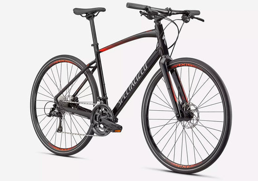 2022 Specialized Sirrus 3.0 Unisex Fitness Bike, Gloss Cast Black
