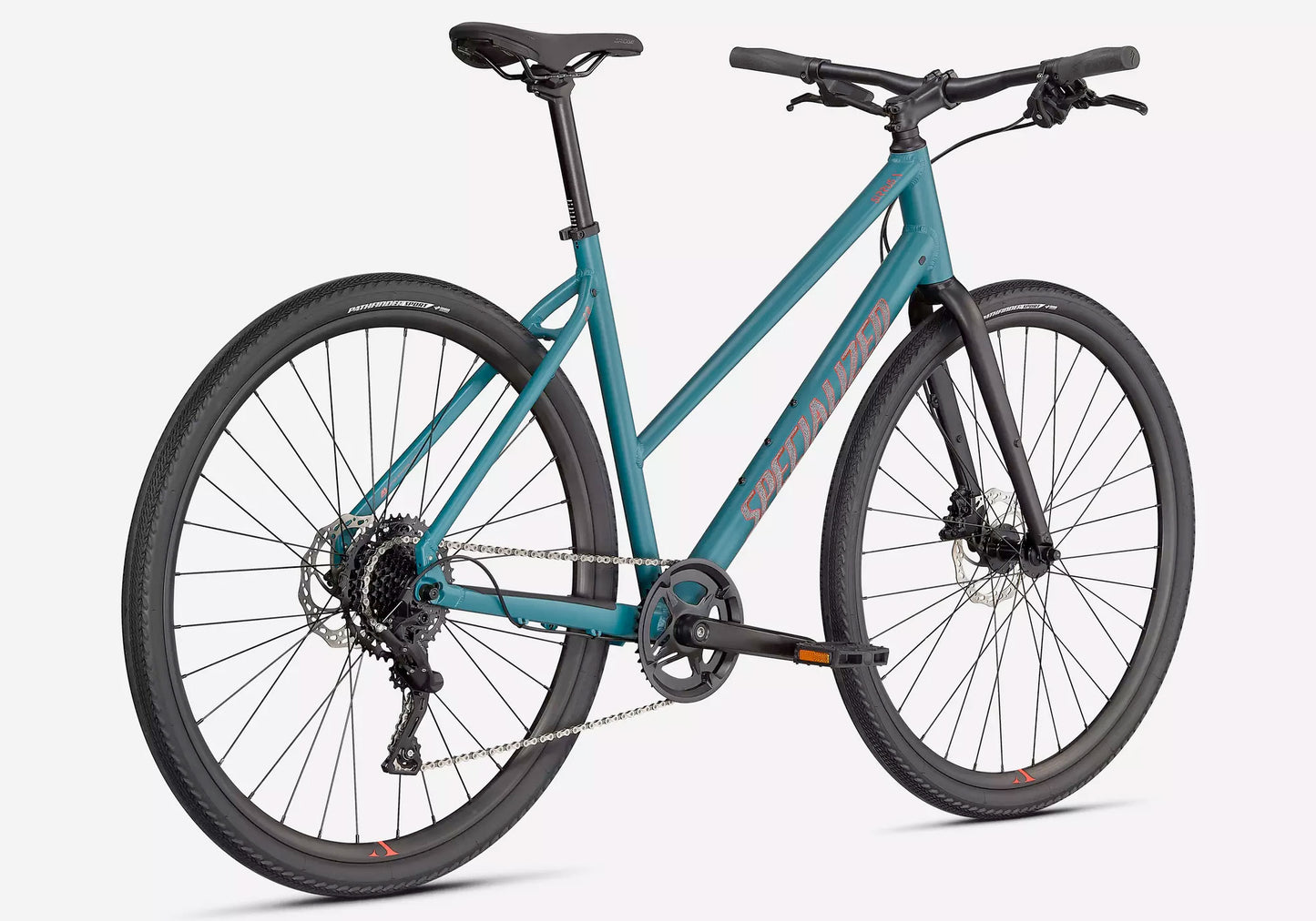 Specialized Sirrus X 2.0 Step-Through, Unisex Fitness/Urban Bike - Dusty Turquoise