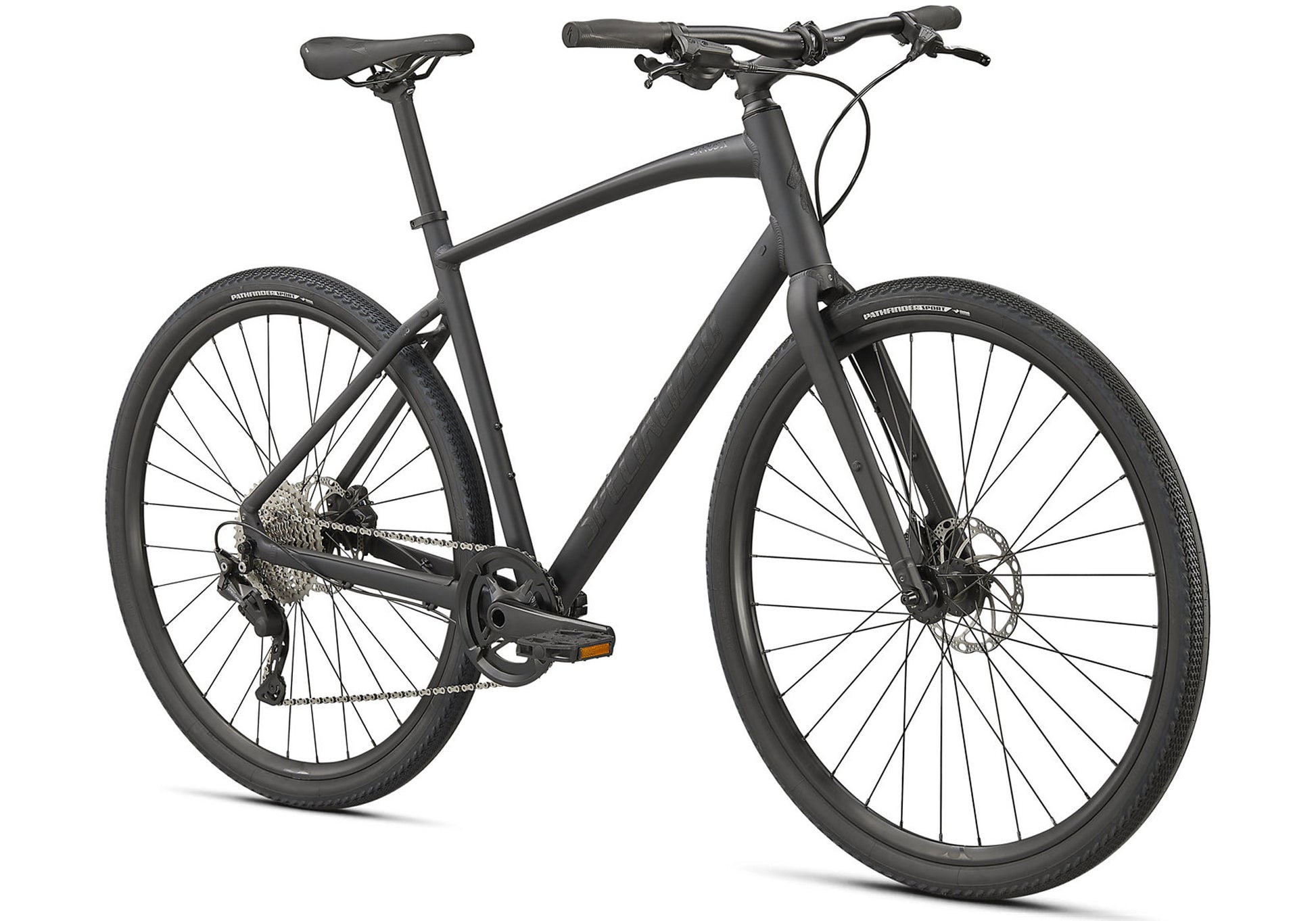 2021 Specialized Sirrus X 3.0, Satin Cast Black, Unisex Fitness Bike, Woolys Wheels Sydney