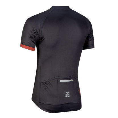 Solo Mens Century Jersey, Black/Red