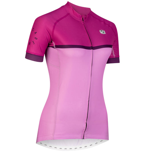 Solo Women's Cadence Jersey, Purple/Pink, buy online at Woolys Wheels with free delivery