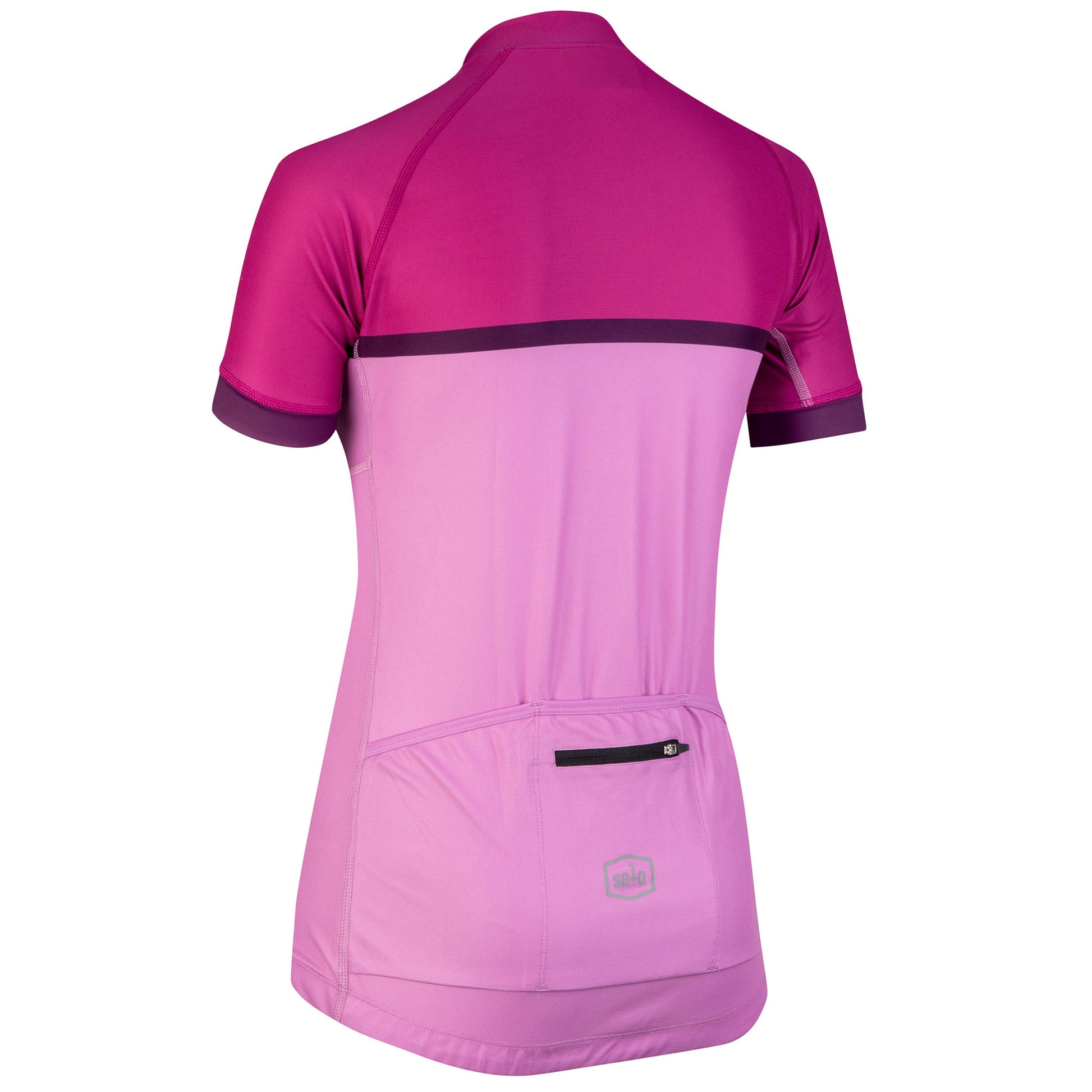 Solo Women's Cadence Jersey, Purple/Pink, buy online at Woolys Wheels with free delivery