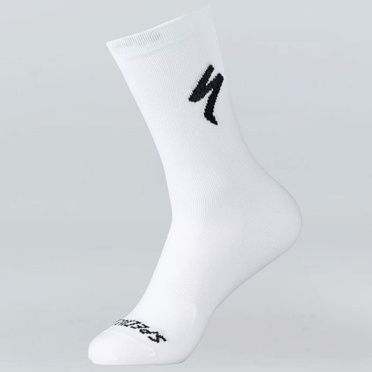 Specialized Soft Air Road Tall Socks, White/Black (pair)
