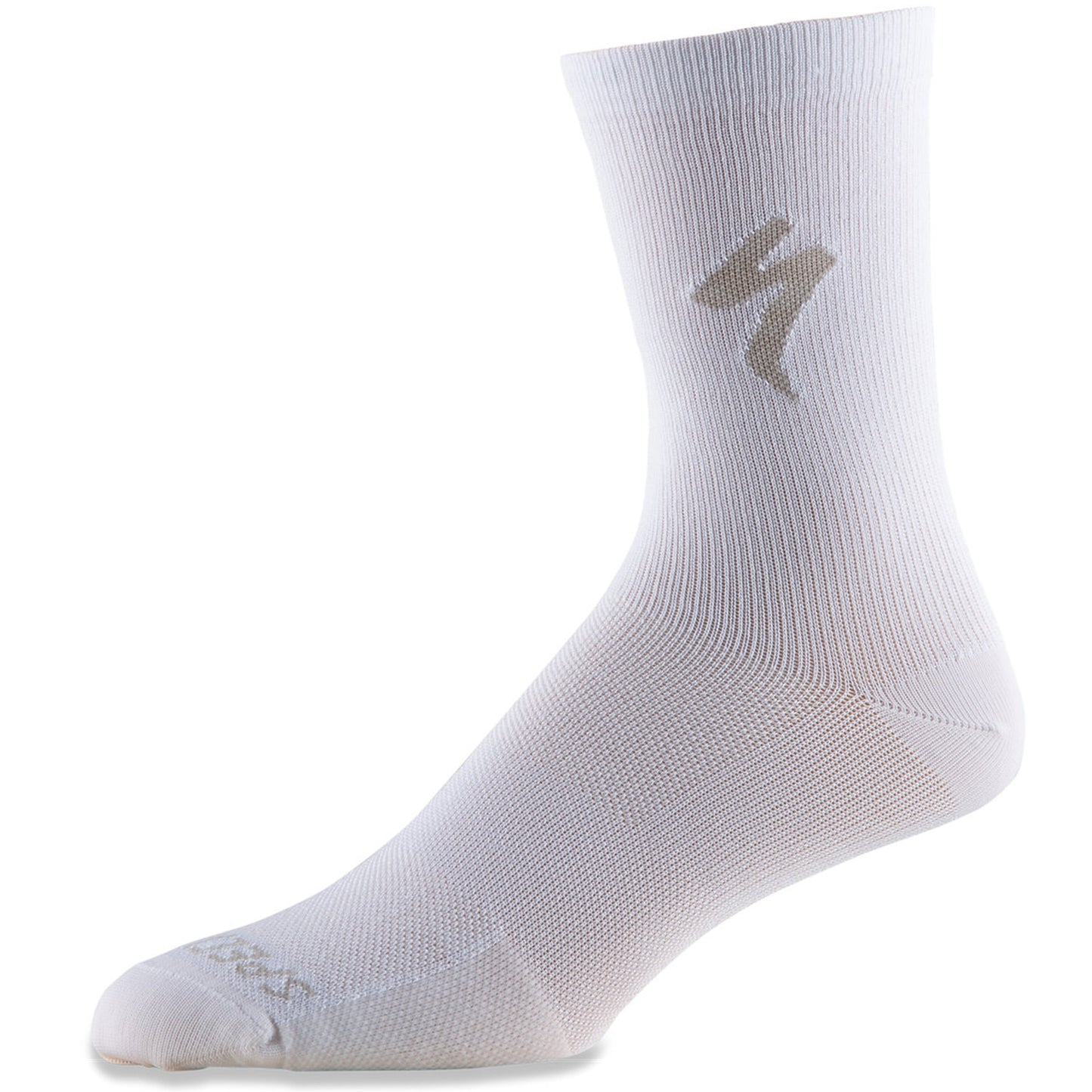 Specialized Soft Air Road Tall Socks, White, Unisex (Pair), Woolys Wheels Sydney