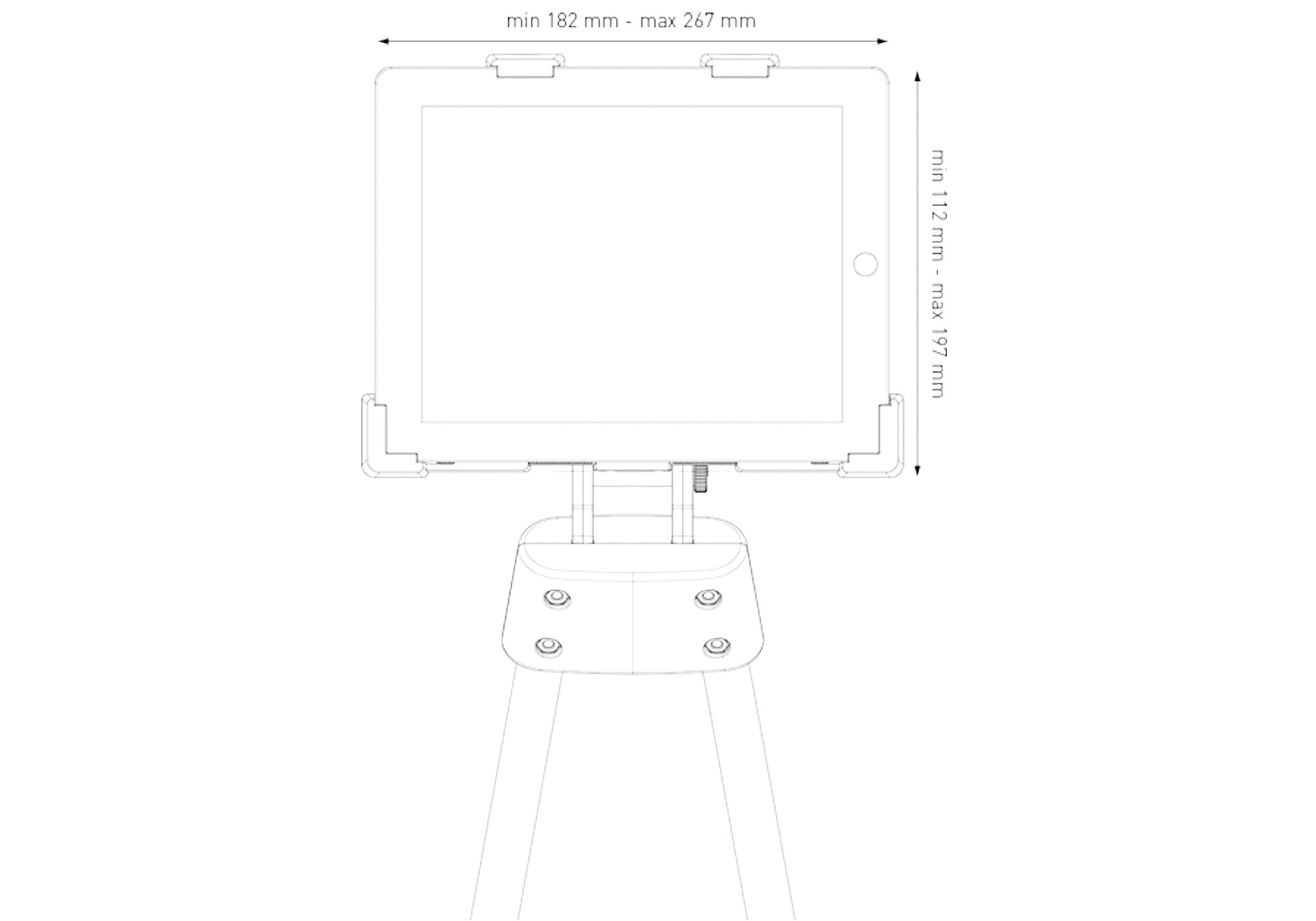 Tacx bracket for online tablets