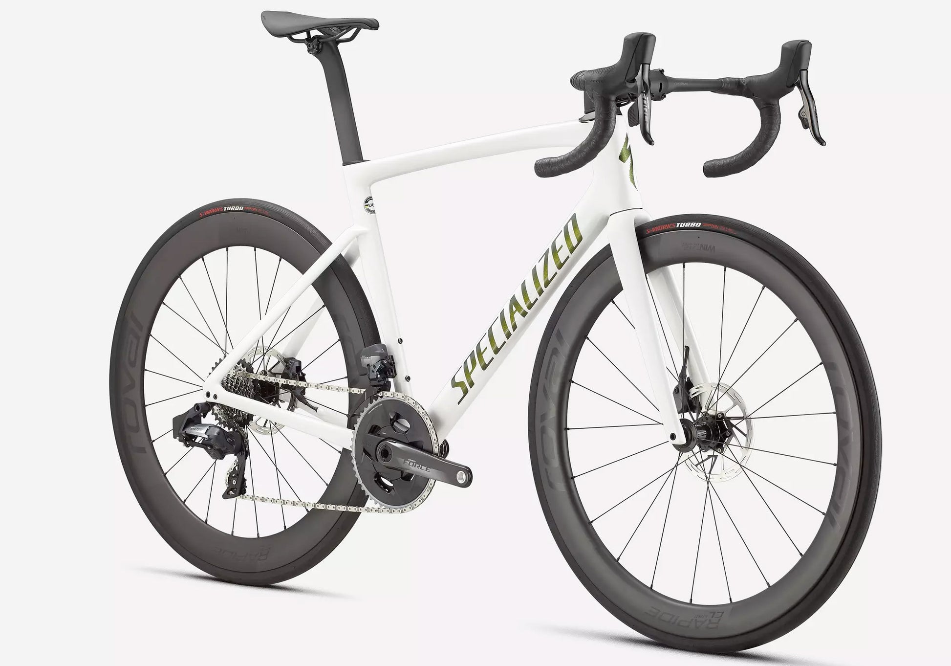 2022 Specialized Tarmac SL7 Pro - Chameleon Silver Green Tint Over White