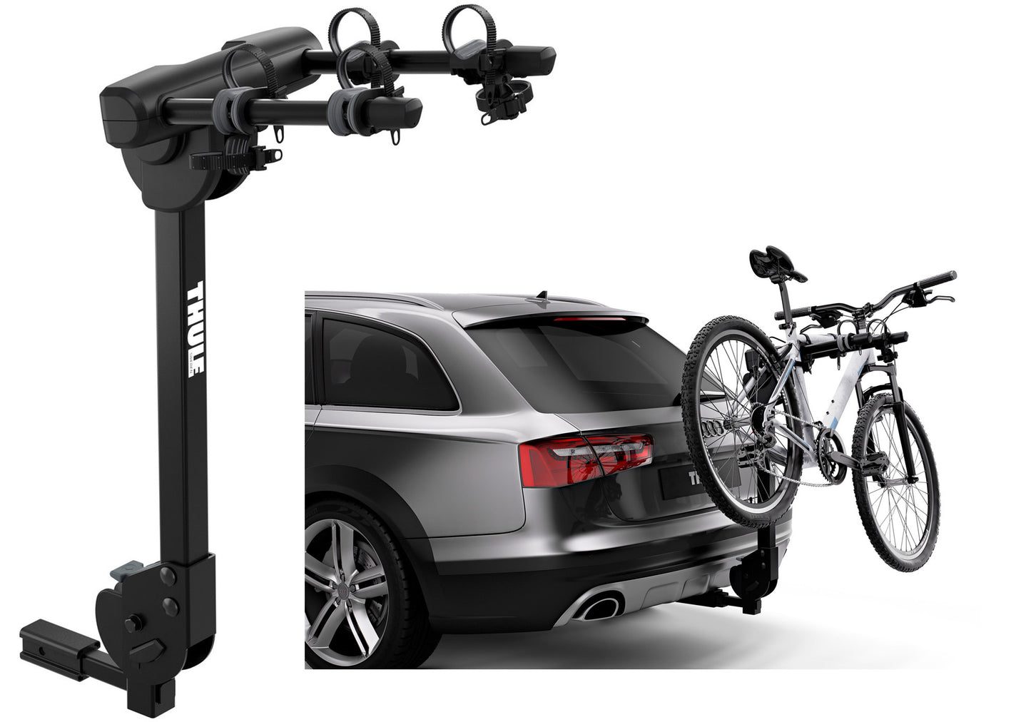 Thule Camber 2, Towbar Mount 2-Bike Folding Bicycle Rack buy online free delivery Woolys Wheels Sydney