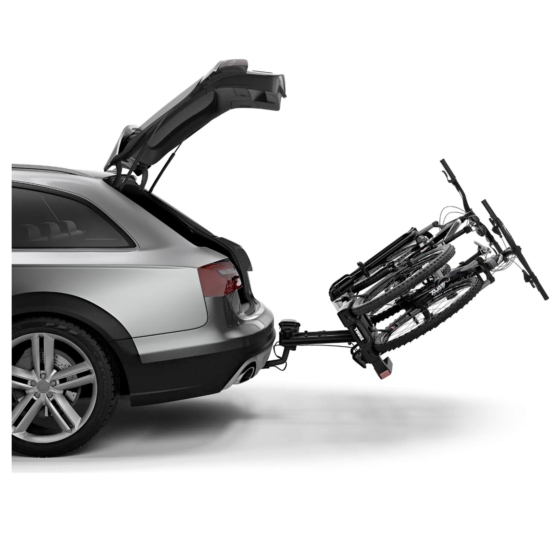 Thule EasyFold XT 2-bike platform towbar bike rack – woolyswheels