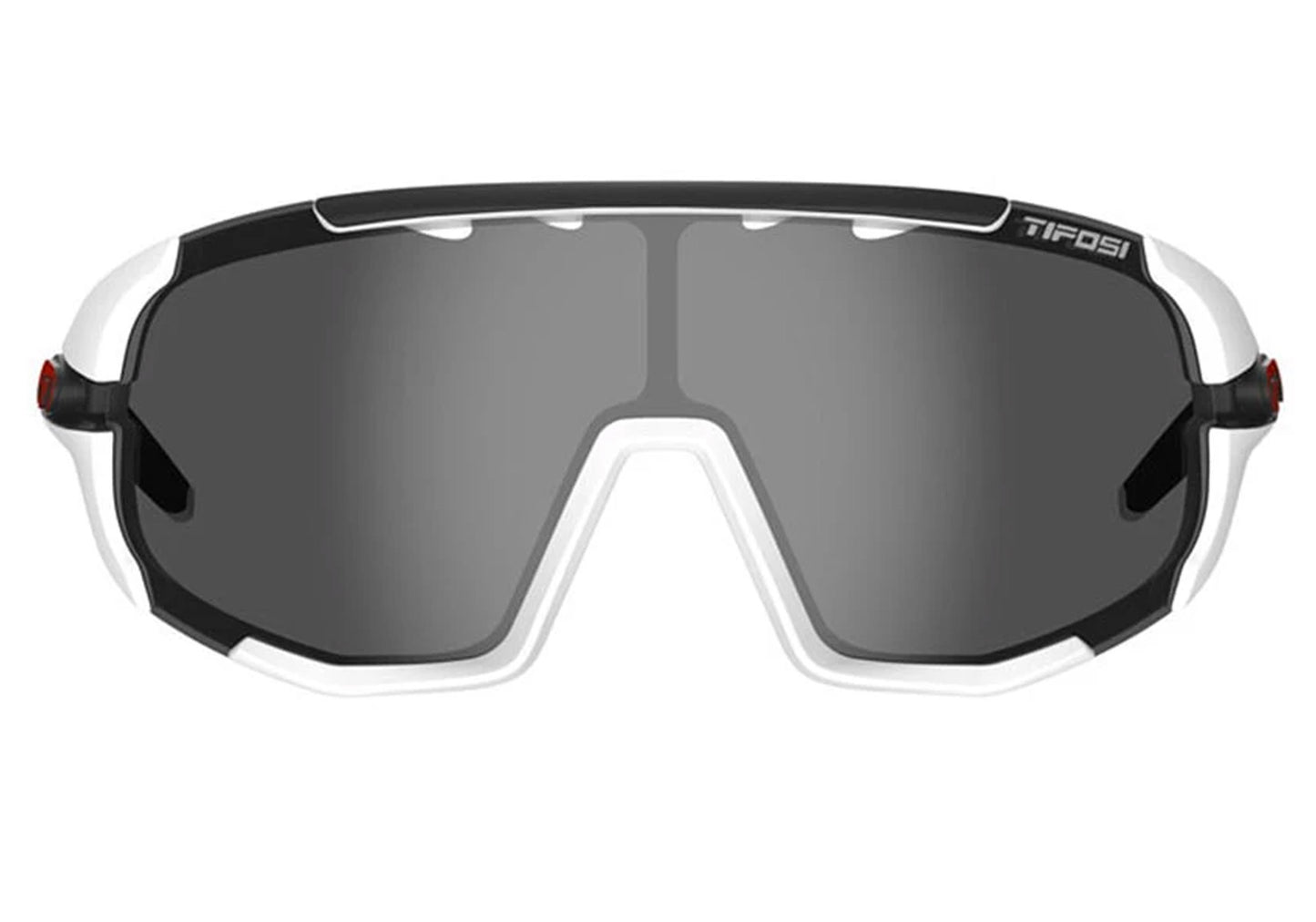 Tifosi Sledge Matte White Sunglasses With 3 Interchangeable Lenses