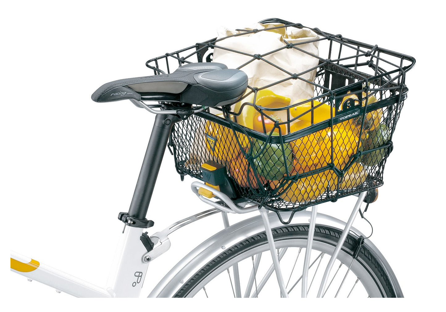 Topeak MTX Rear Bicycle Basket Woolys Wheels